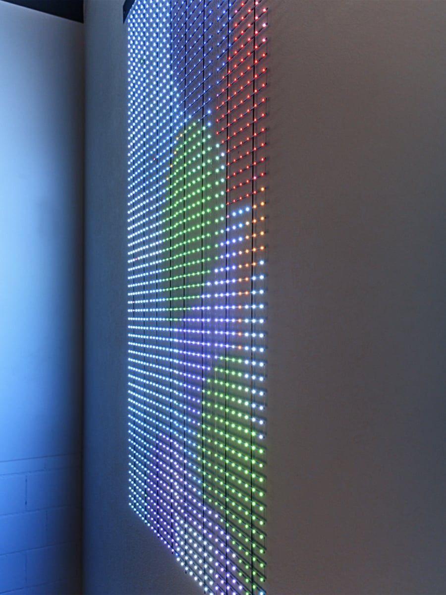 Neoprop Raumgestaltung LED Vorhang