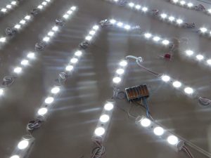 Neoprop Lichtwerbung LED Ausleuchtung